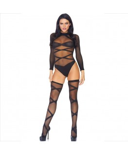 LEG AVENUE - SET 2 PEZZI CORPO E COSCIA