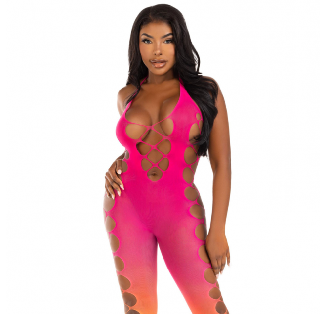 LEG AVENUE - BODYSTOCKING ALLA CAVIGLIA SUNSET
