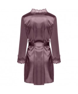 LIVCO CORSETTI FASHION - JACQUELINE LC 90249 VESTAGLIA + CAMICIA + PANTY VIOLA L/XL