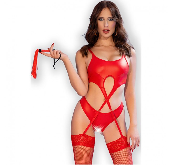 CHILIROSE - CR 4625 SET QUATTRO PEZZI SENZA CAVALLETTO ROSSO M