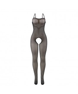 SUBBLIME - 951726 BODYSTOCKING A RETE ELASTICA NERA SENZA CAVALLO TAGLIA UNICA