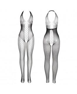 SUBBLIME - 951832 BODYSTOCKING CON SCHIENA APERTA E DETTAGLI INCROCIATI NERO TAGLIA UNICA