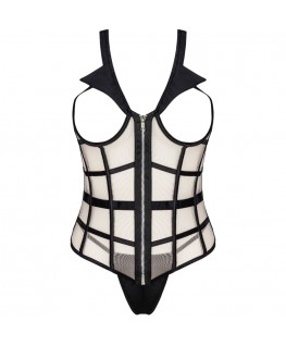 LIVCO CORSETTI FASHION - LAURA LC 20215 CORSETTO + PERIZOMA L/XL