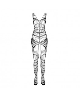 PASSION - BS 102 BODYSTOCKING BIANCO TAGLIA UNICA