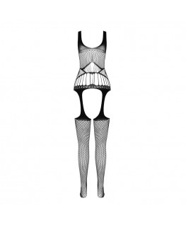 PASSION - BS 106 BODYSTOCKING NERO TAGLIA UNICA