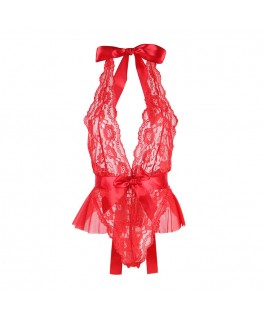 SUBBLIME - 953973 BODY SEXY CON VOLANT + CINTURA ROSSO S/M