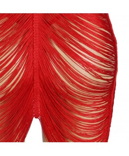 SUBBLIME - 954246 ABITO CON SPALLINE + PERIZOMA ROSSO S/M