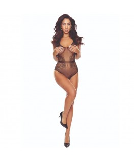 PASSION - BS115 BODYSTOCKING A GRIGLIA NERA