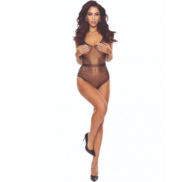 PASSION - BS115 BODYSTOCKING A GRIGLIA NERA