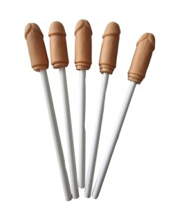 DIABLO PICANTE - 5 MATITE CON PUNTA DEL PENE NATURALE