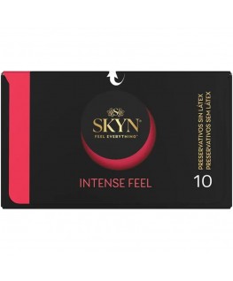 SKYN - PRESERVATIVO TEXTURED INTENSE FEEL CON DESIGN ONDULATO 10 UNITÀ