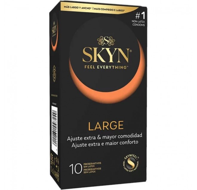 SKYN - PRESERVATIVI LARGE EXTRA ADJUSTMENT 10 UNITÀ