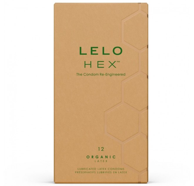 LELO - HEX ORGANIC CONDOM BOX 12 UNITÀ