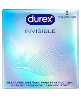 DUREX - PRESERVATIVI INVISIBILI ULTRA SOTTILI 3 UNITÀ