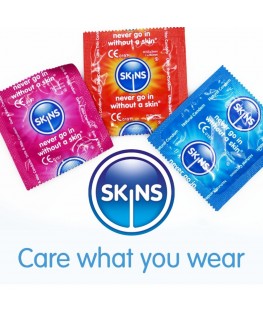 SKINS - CONFEZIONE ASSORTITA DI 8 PRESERVATIVI PREMIUM