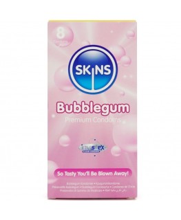 SKINS - BUBBLEGUM PREMIUM CONDOM CONFEZIONE DA 8