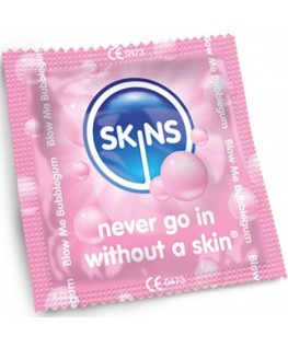 SKINS - BUBBLEGUM PREMIUM CONDOM CONFEZIONE DA 4