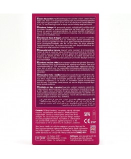 SKINS - DOTS & RIBS PREMIUM CONDOMS CONFEZIONE DA 16