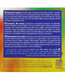 SKINS - PRESERVATIVI MULTIGUSTO PREMIUM CONFEZIONE DA 4