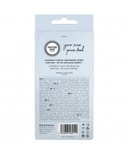 MISTER SIZE - PRESERVATIVO TAGLIA L 57 MM (10 UNITÀ)