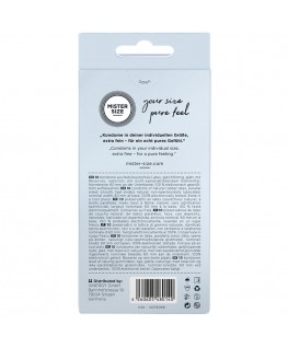 MISTER SIZE - PRESERVATIVO TAGLIA XL 60 MM (10 UNITÀ)