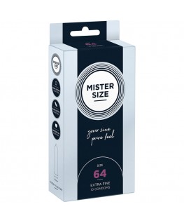 MISTER SIZE - PRESERVATIVI TAGLIA XXL 64 MM (10 UNITÀ)