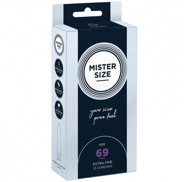 MISTER SIZE - PRESERVATIVI TAGLIA XXXL 69 MM (10 UNITÀ)