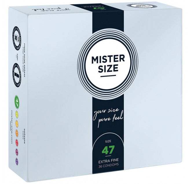 MISTER SIZE - PRESERVATIVI TAGLIA XS 47 MM (36 UNITÀ)