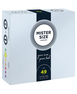MISTER SIZE - PRESERVATIVO TAGLIA S 49 MM (36 UNITÀ)