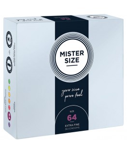 MISTER SIZE - PRESERVATIVI TAGLIA XXL 64 MM (36 UNITÀ)