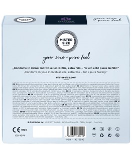 MISTER SIZE - PRESERVATIVI TAGLIA XXXL 69 MM (36 UNITÀ)