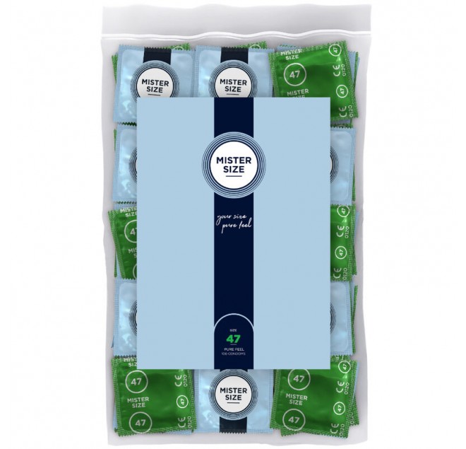 MISTER SIZE - PRESERVATIVO TAGLIA XS 47 MM (100 UNITÀ)