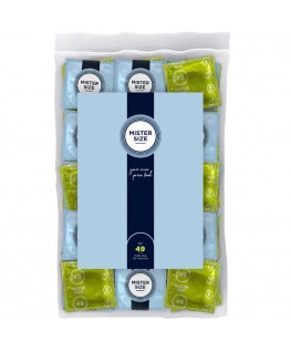 MISTER SIZE - PRESERVATIVO TAGLIA S 49 MM (100 UNITÀ)
