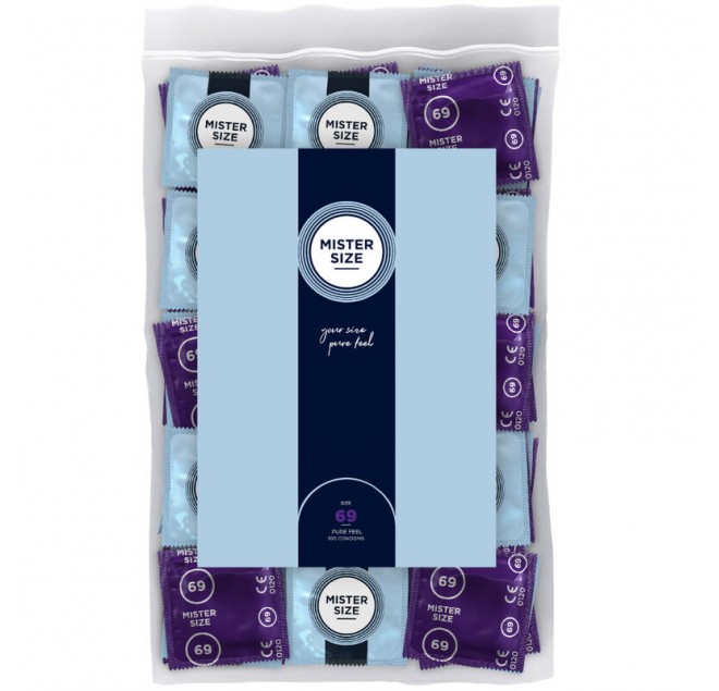 MISTER SIZE - PRESERVATIVI TAGLIA XXXL 69 MM (100 UNITÀ)