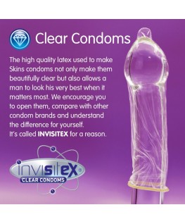 SKINS - PRESERVATIVI EXTRA LARGE PREMIUM CONFEZIONE DA 8