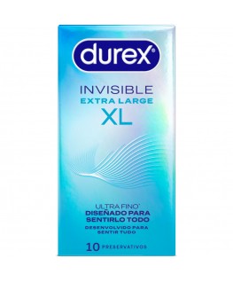 DUREX - PRESERVATIVI INVISIBILI XL 10 UNITÀ