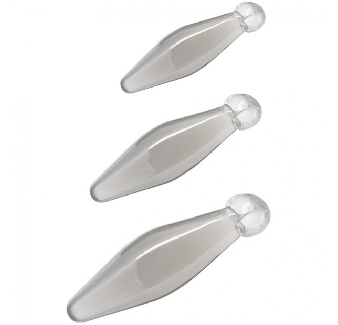 TOYJOY - GIOCO ANALE FINGER RIMMER 3 PEZZI TRASPARENTE