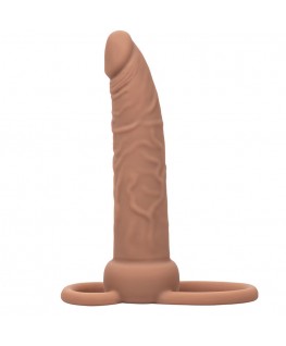 CALEXOTICS - PERFORMANCE MAXX RICARICABILE DOPPIO PENETRATORE MARRONE PELLE