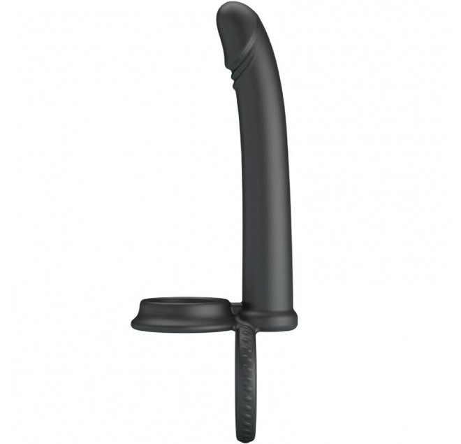 PRETTY LOVE - DILLION DOPPIA PENETRAZIONE DOPPIO ANELLO PER IL PENE NERO