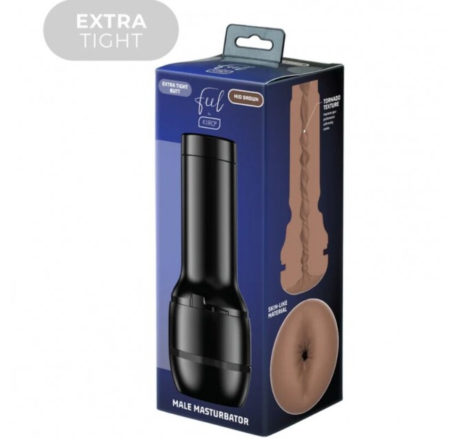 KIIROO - FEEL STROKER EXTRA TIGHT BUTT MARRONE MEDIO