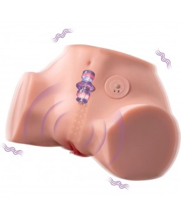 XISE - FENNIE SHAKING MASTURBATORE MULTIPOSIZIONE REALISTICO PER VAGINA E ANO CON VIBRAZIONE