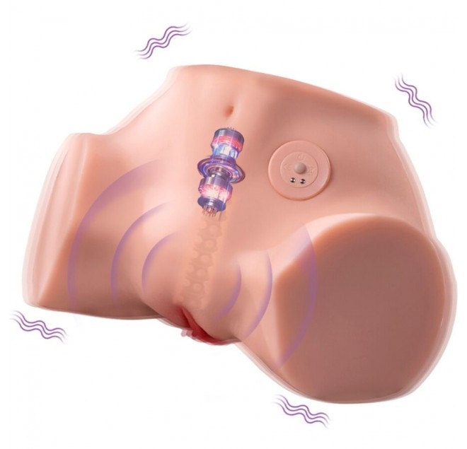 XISE - FENNIE SHAKING MASTURBATORE MULTIPOSIZIONE REALISTICO PER VAGINA E ANO CON VIBRAZIONE