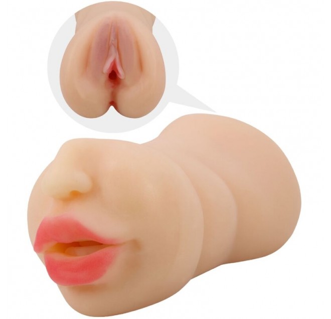 CRAZY BULL - ZOEY MASTUBADOR A FORMA DI VAGINA DOPPIA ENTRATA