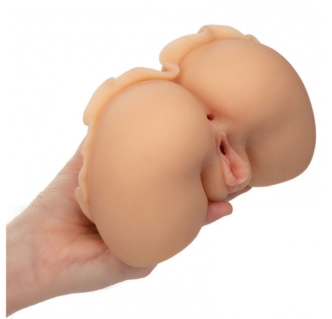 CALEXOTICS - THE PEEP SHOW GIRL DOPPIO MASTURBATORE REALISTICO FLESH