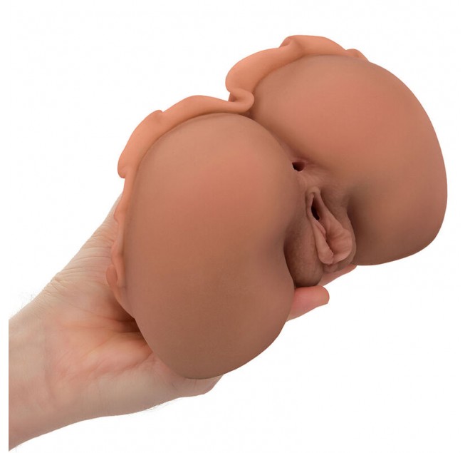 CALEXOTICS - LA REGINA DEL BENVENUTO DOPPIO MASTURBATORE REALISTICO CARAMELLO