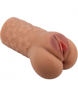 CRAZY BULL - VAGINA E ANO SCARLATTO DESIGN CON FIORI CARNE