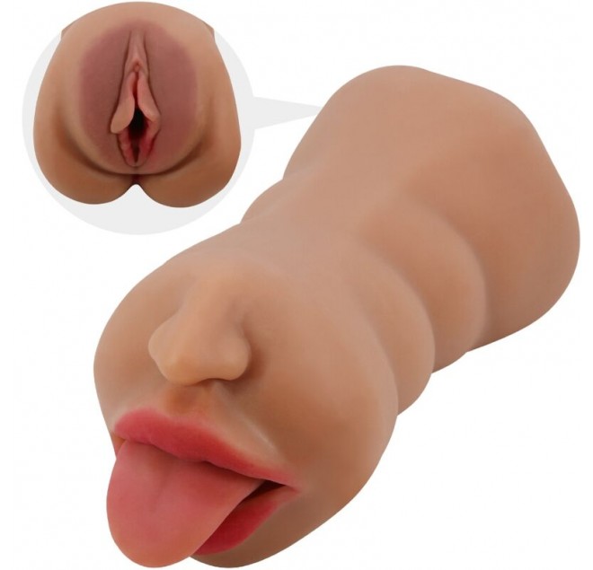 CRAZY BULL - SARAH DOPPIO MASTURBATORE BOCCA E VAGINA CARNE