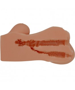 CRAZY BULL - HANNAH DOPPIO MASTURBATORE VAGINA E ANO REALISTICO MULATTO