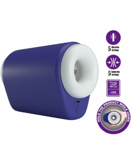 PRETTY LOVE - DJ LADY MASTURBATORE MASCHILE CON VIBRAZIONE 5 IMPOSTAZIONI VIOLA