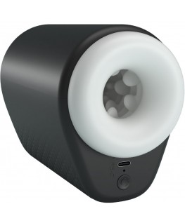 PRETTY LOVE - DJ GIRL MASTURBATORE MASCHILE CON VIBRAZIONE 5 IMPOSTAZIONI NEGRO